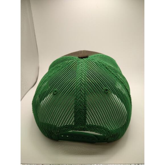 Vintage Sarge Trucking Snapback Hat Green Olive Mesh Trucker Cap Explosion Caps - Picture 6 of 10